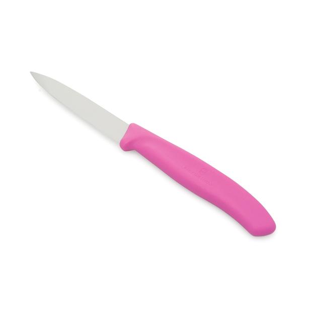  Victorinox Soyma Bıçağı - Pembe - 8 cm