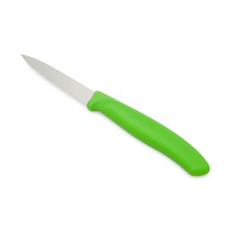 Victorinox Tırtıklı Soyma Bıçağı - Yeşil - 8 cm
