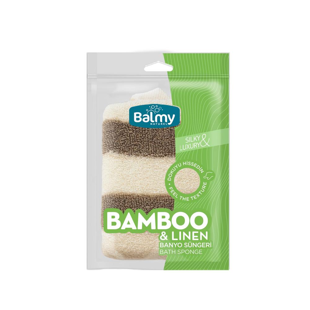  Balmy Bambu Keten Banyo Süngeri