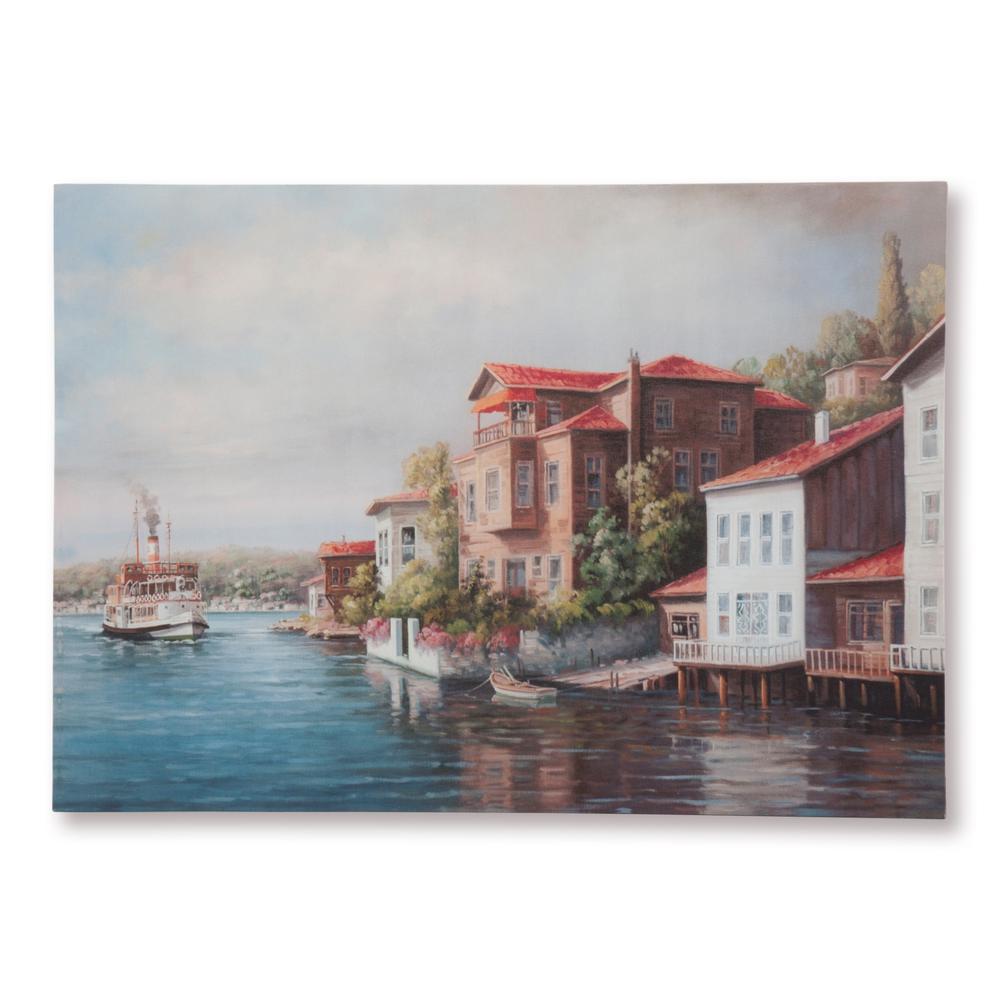 Q-Art İstanbul Kanvas Tablo - 50x70 cm_0