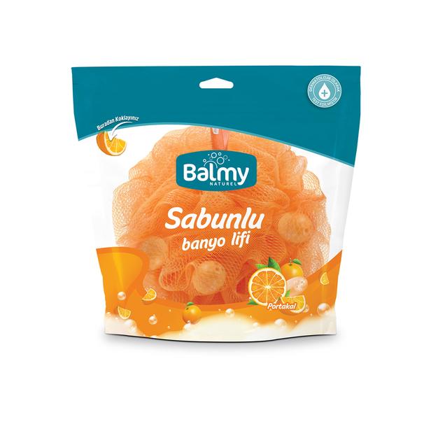  Balmy Portakal Sabunlu Banyo Lifi - Turuncu