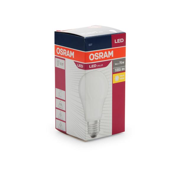  Osram A75 10W Led Value Cla75 1055Lm E27 Ampul – 2700K Sarı Işık