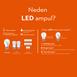  Orbus Filament Bulb Clear Kıvrık Uç 4 Watt E14 Ampul - 2700K Sarı Işık