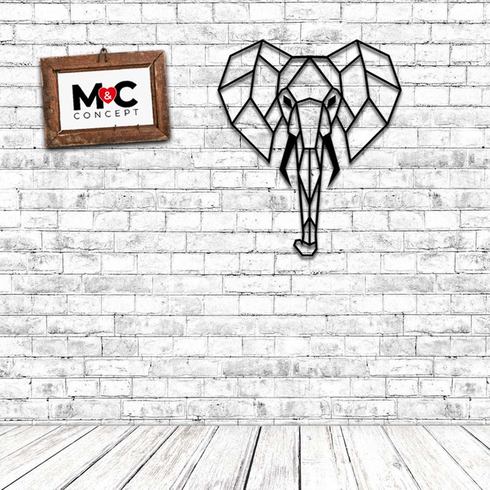  M&C Concept Metal Fil Duvar Panosu - Siyah
