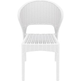 Siesta Daytona Plastik Bahçe Sandalyesi - Beyaz