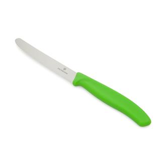 Victorinox Tırtıklı Domates ve Sosis Bıçağı - Yeşil - 11 cm