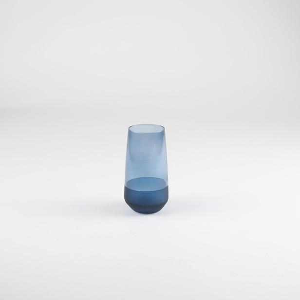  Rakle Matte 6'lı Bardak - Mavi - 470 ml
