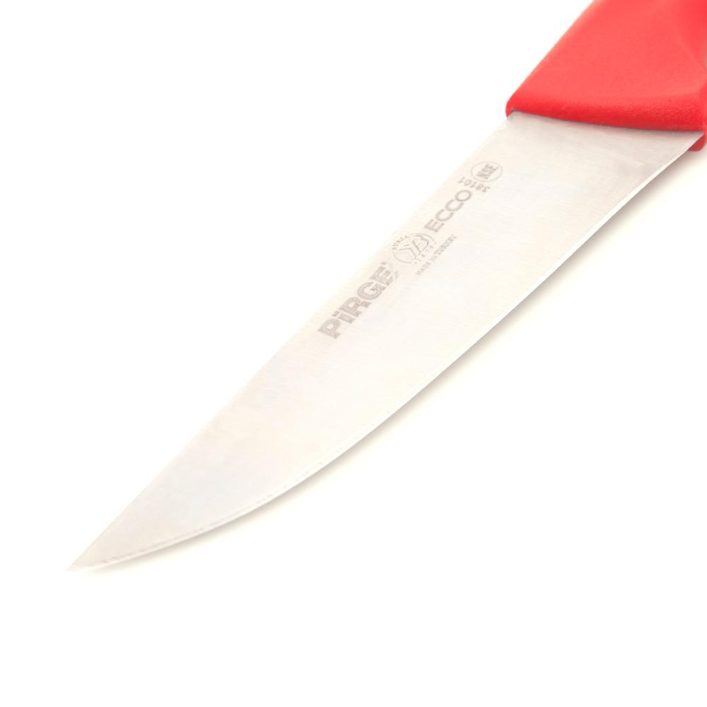  Pirge Ecco No:1 Et Bıçağı - Kırmızı/14,5 cm