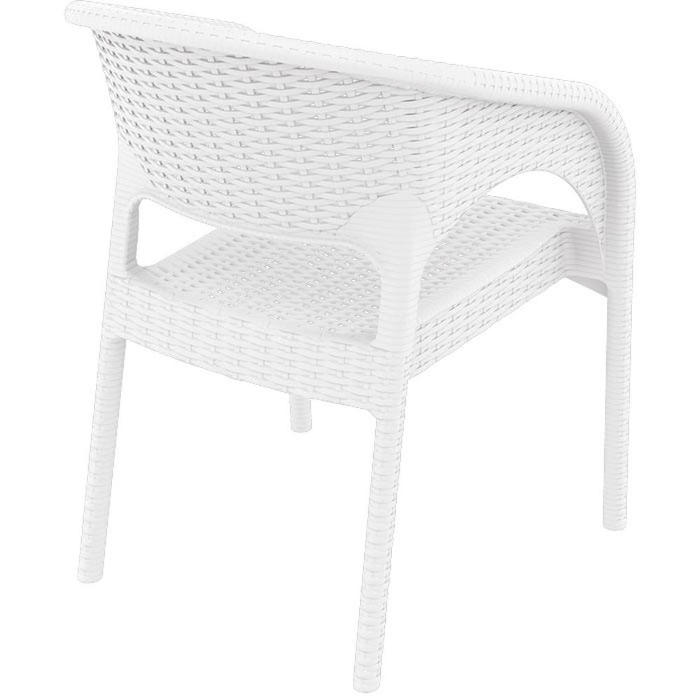  Siesta Panama Kolçaklı Bahçe Sandalyesi - Beyaz