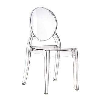 Siesta Elizabeth Şeffaf Plastik Sandalye - Şeffaf