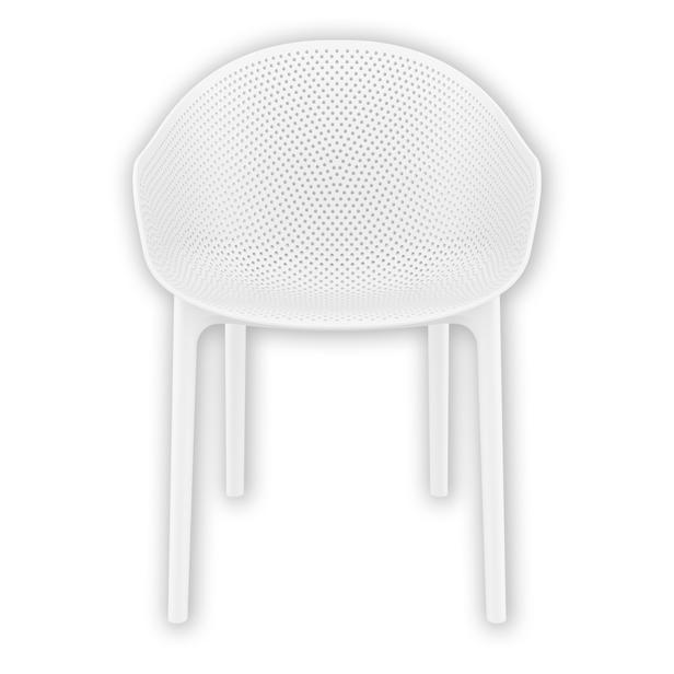  Siesta Sky Plastik Sandalye - Beyaz