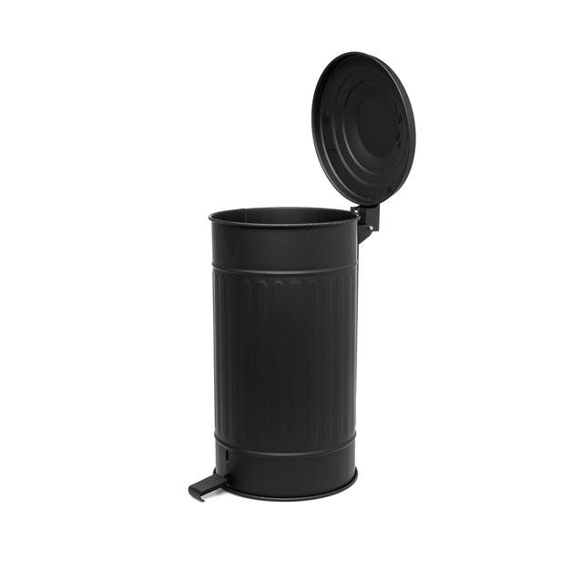  The Mia Mutfak Çöp Kovası - Siyah - 24 Litre