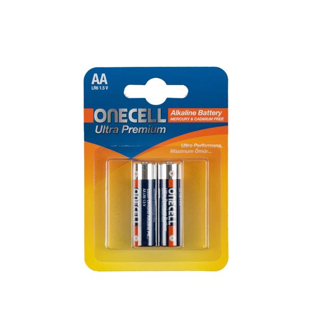  Onecell Ultra Premium Alkalin 1,5 V. 2'li AA Boy Pil
