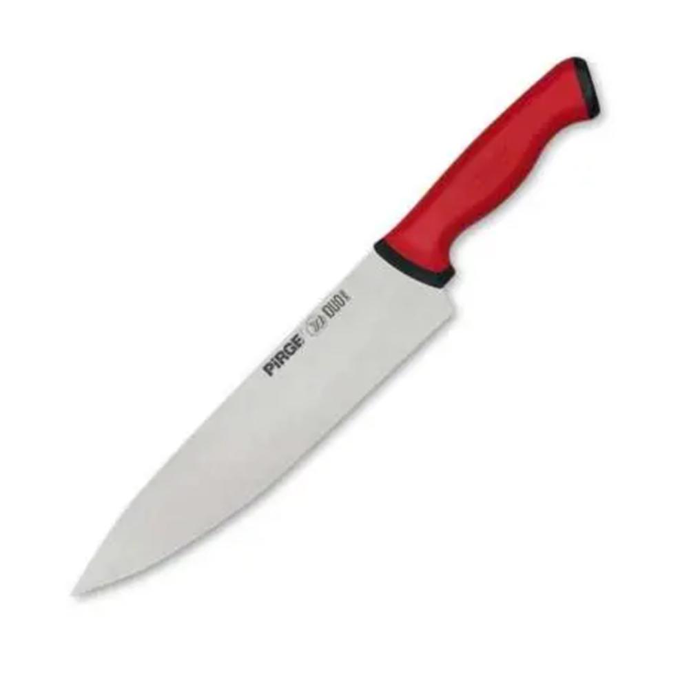  Pirge Duo Şef Bıçağı - Kırmızı - 19 cm