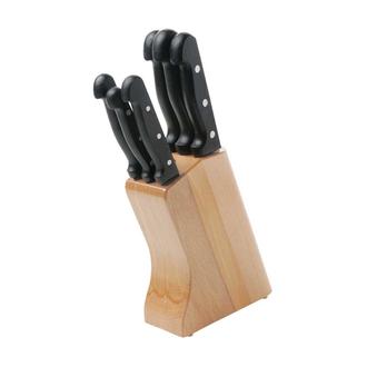 Pirge Superior 7 Parça Bloklu Bıçak Seti - Siyah