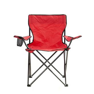 Simple Living Katlanır Kamp Plaj ve Piknik Sandalyesi - Kırmızı