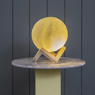 Petrix Moon 3D Dekoratif Led Aydınlatma