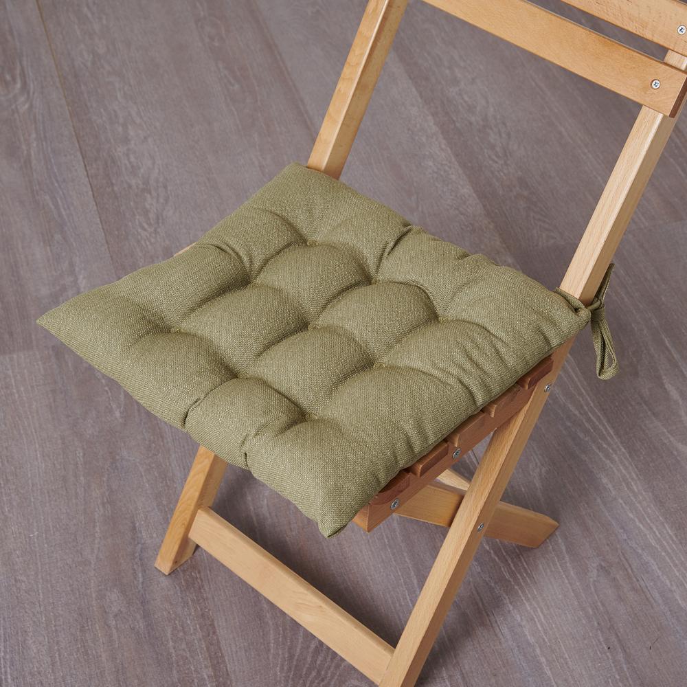 Nuvomon Milpa Sandalye Minderi - Yeşil - 40x40 cm