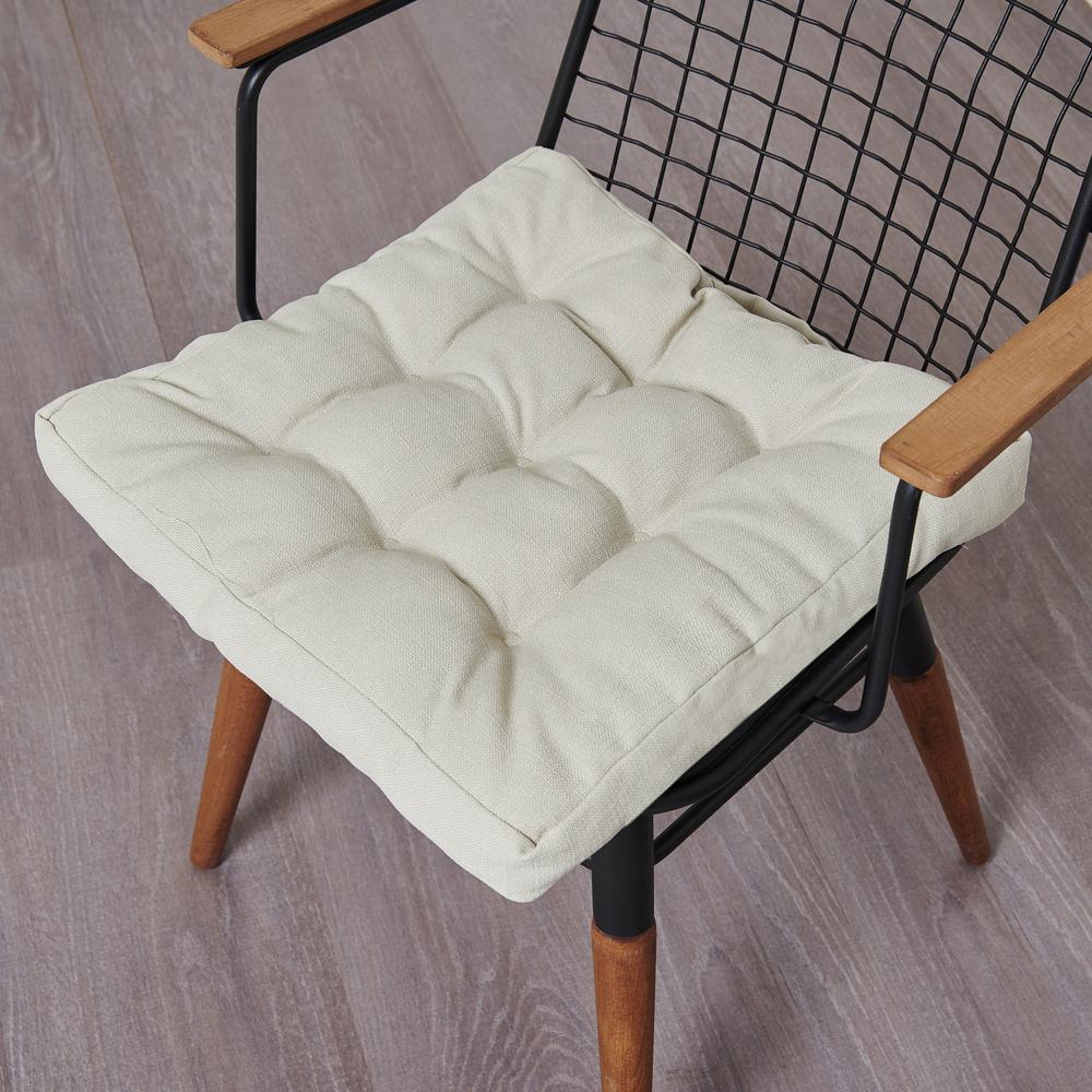  Nuvomon Milpa Sandalye Minderi - Taş - 45x45 cm