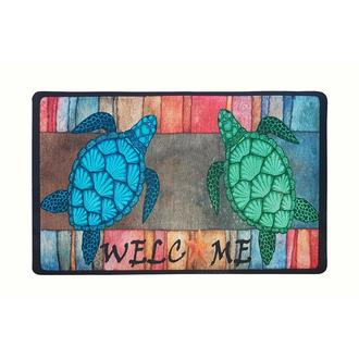 Giz Home Peppina Kaplumbağa Desenli Kapı Önü Paspası - 40x60 cm
