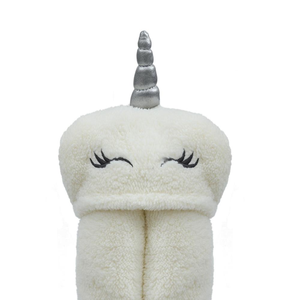  Nuvomon Unicorn Giyilebilir Battaniye - Ekru - 70x150 cm