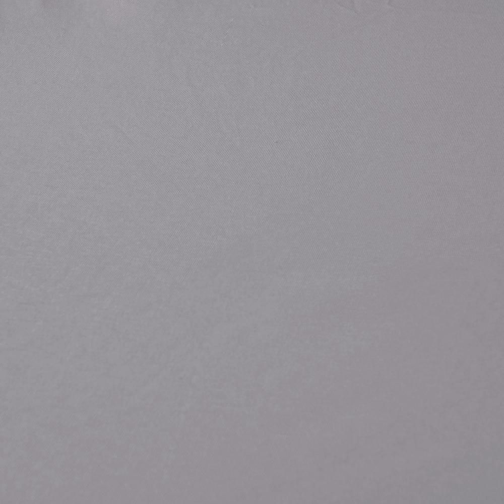  Nuvomon Pamuklu Penye Çift Kişilik Çarşaf - Gri - 160x200 cm