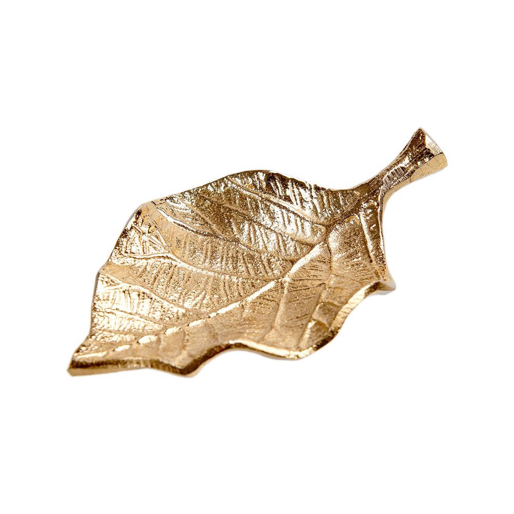  Q-Art Dekoratif Gold Yaprak Tabak - Asorti