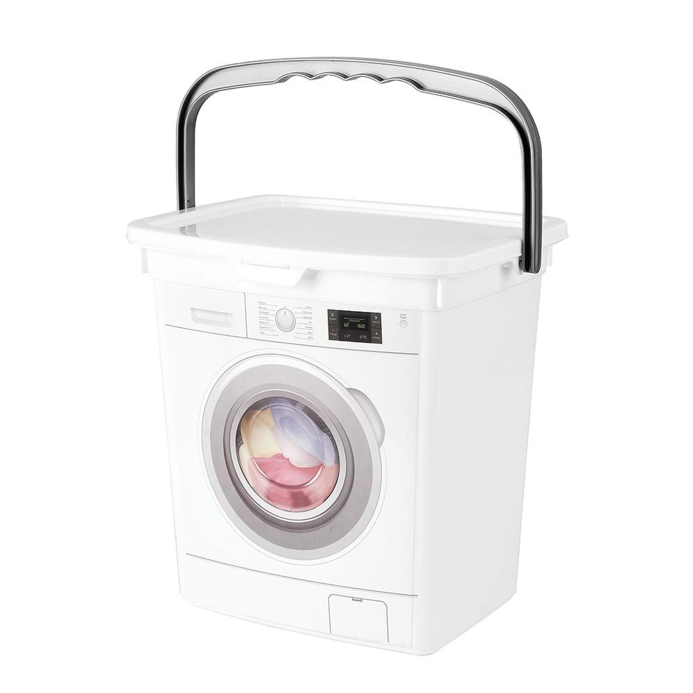 Gondol Çamaşır Makinası Görünümlü Deterjan Kutusu - 6 lt_0