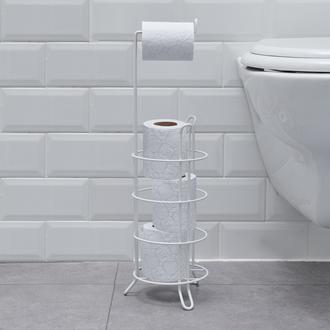 Suntel Yedekli Tuvalet Kağıtlığı - Beyaz