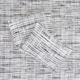 Nuvomon Slup 2'li Yastık Kılıfı - Siyah / Beyaz - 50x70 cm
