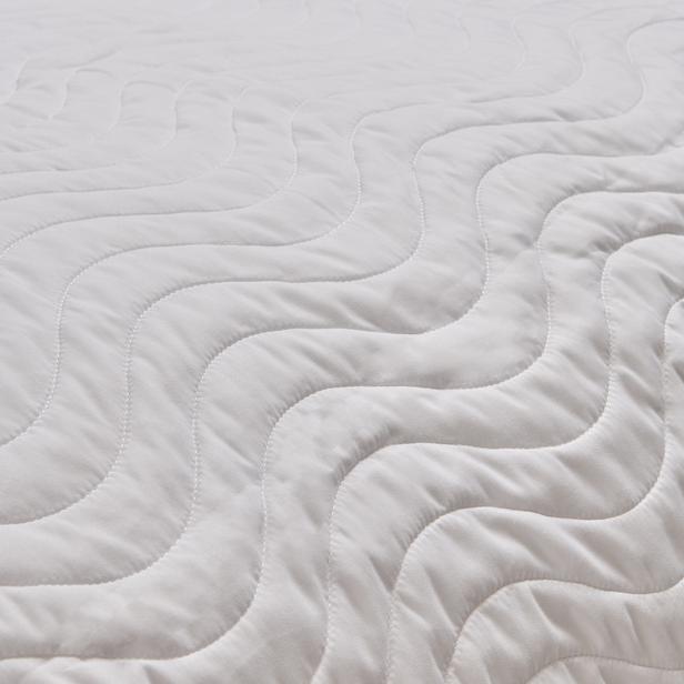 Nuvomon Fitted Çift Kişilik Alez - Beyaz - 160x200 cm