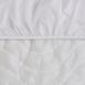  Nuvomon Fitted Çift Kişilik Alez - Beyaz - 160x200 cm