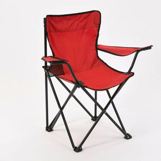 Simple Living Kamp Plaj ve Piknik Sandalyesi - Kırmızı Evidea