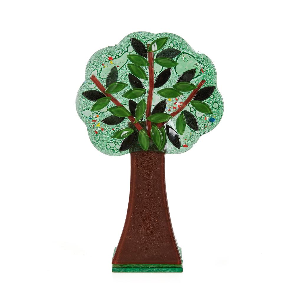  Mavituna Ağaç Temalı Dekoratif Cam Obje