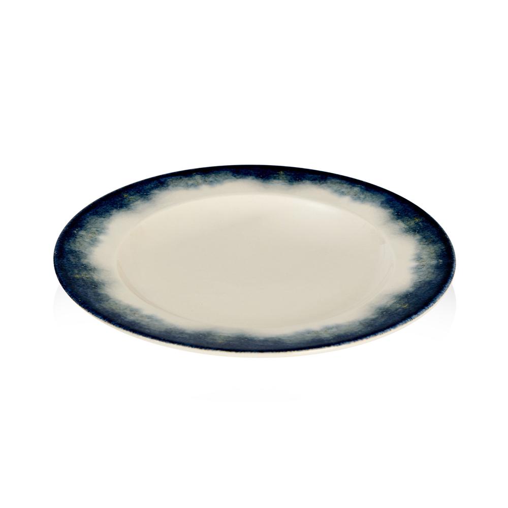  Tulu Porselen Lale Servis Tabağı - 25 cm