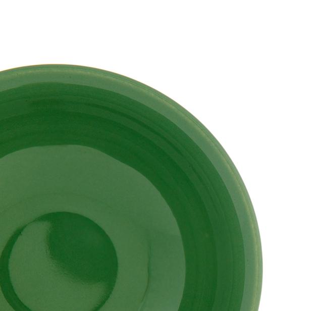  Tulu Porselen Trend Kase - Yeşil - 14 cm