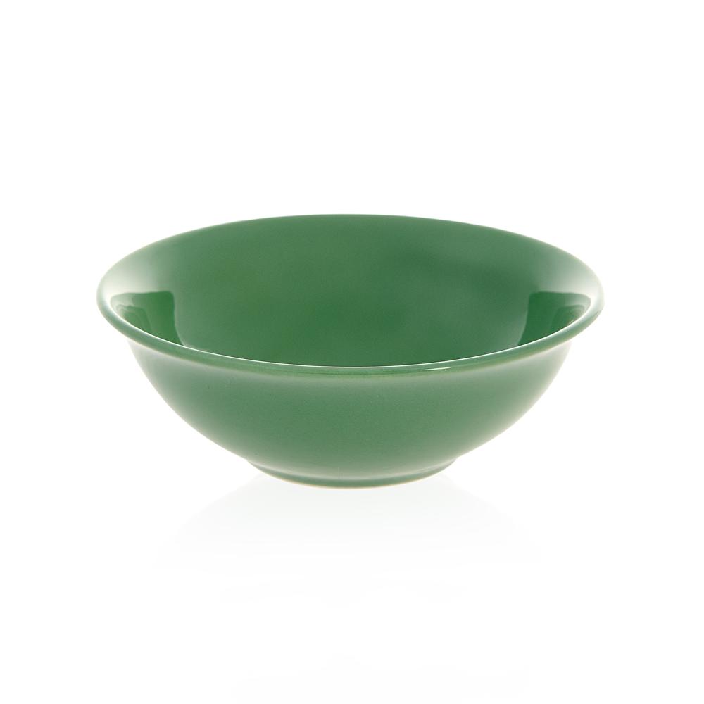  Tulu Porselen Trend Kase - Yeşil - 14 cm
