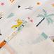  Nuvomon Hayvan Desenli Çocuk Pikesi - Renkli - 160x220 cm
