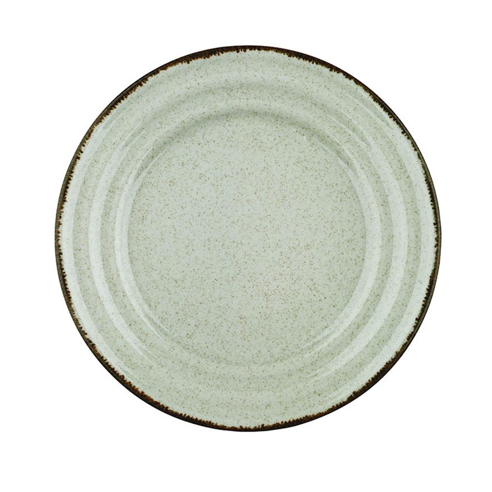  Kütahya Porselen Pearl Tuana 24 Parça Yemek Seti - Yeşil