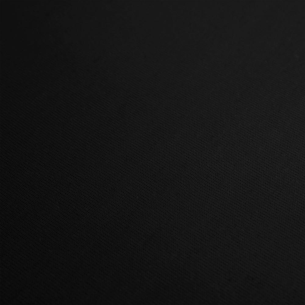  Nuvomon Çift Kişilik Penye Çarşaf - Siyah - 160x200 cm