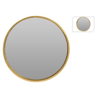 Q-Art Dekoratif Halka Ayna - Gold
