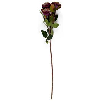 Q-Art Rose Yapay Çiçek - Kahverengi_0