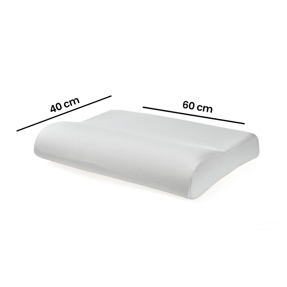  Nuvomon Visco Ortopedik Yastık - Beyaz - 40x60x10 cm