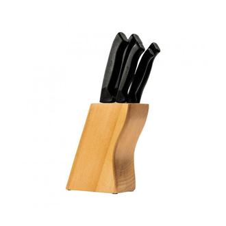 Pirge Ecco 6 Parça Stand Bloklu Bıçak Seti - Siyah