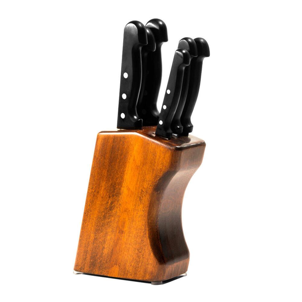  Pirge Superior 7 Parça Bloklu Bıçak Seti - Siyah