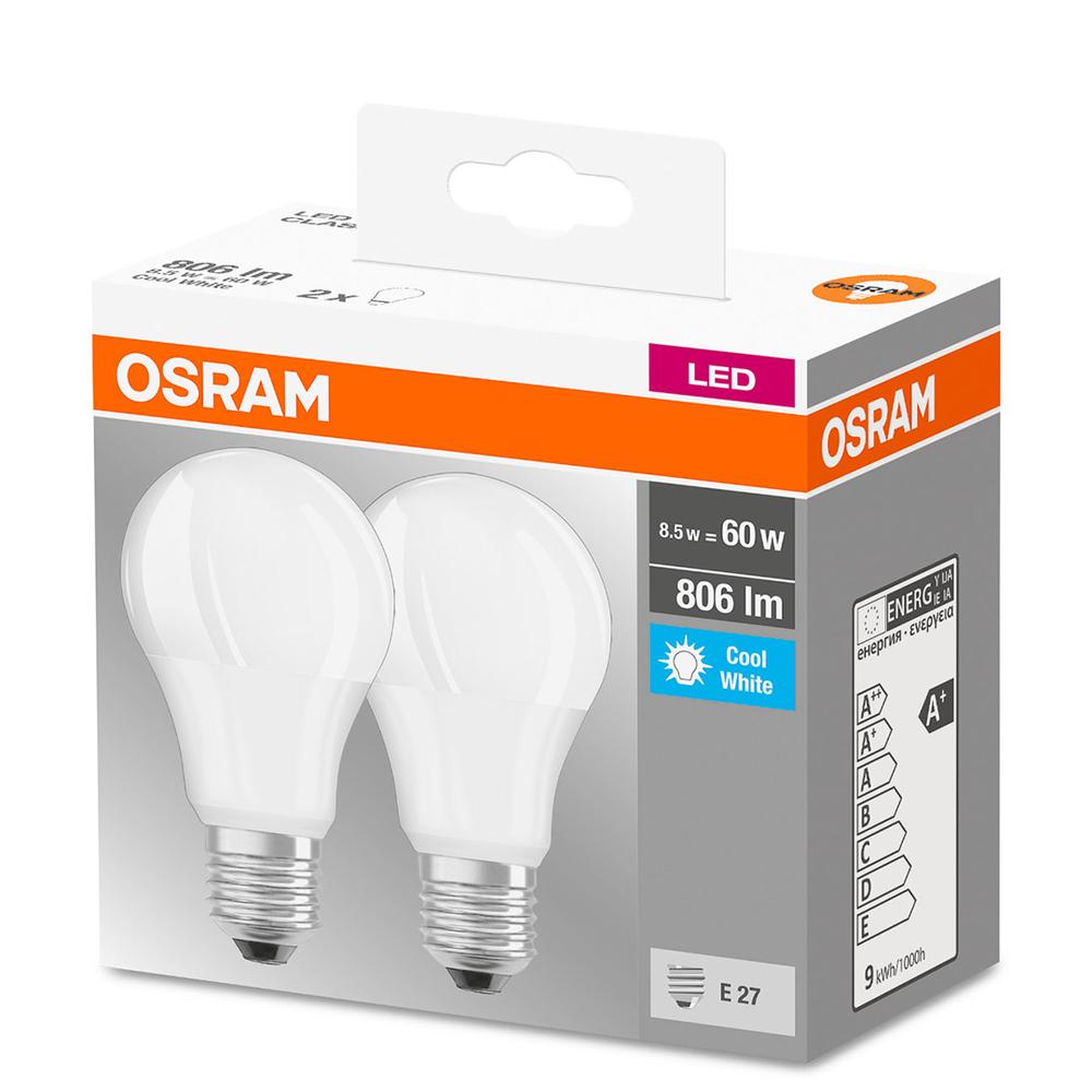  Osram Vintage 806 Lümen 2'Li Ampul - Beyaz Işık