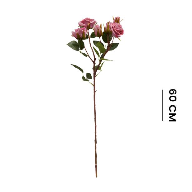  Q-Art Rose Yapay Çiçek - Mor