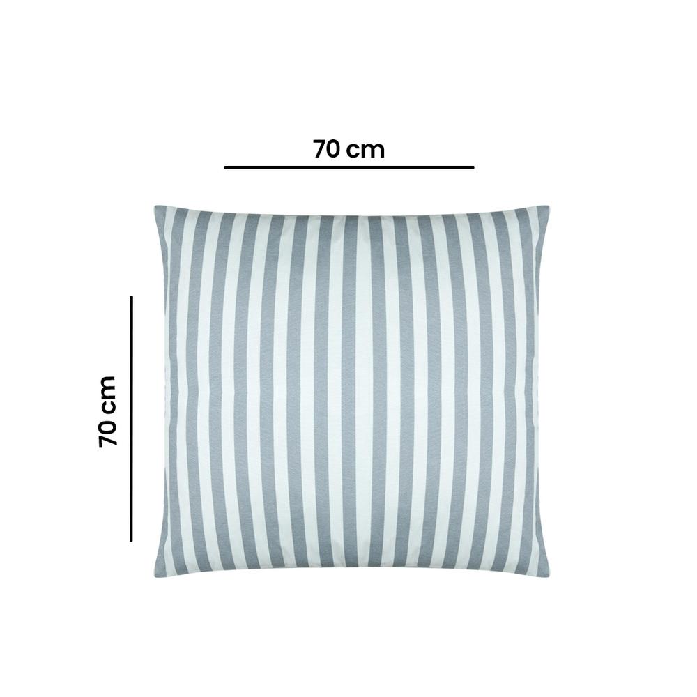  Premier Home Stripe Minder - Gri - 70x70 cm