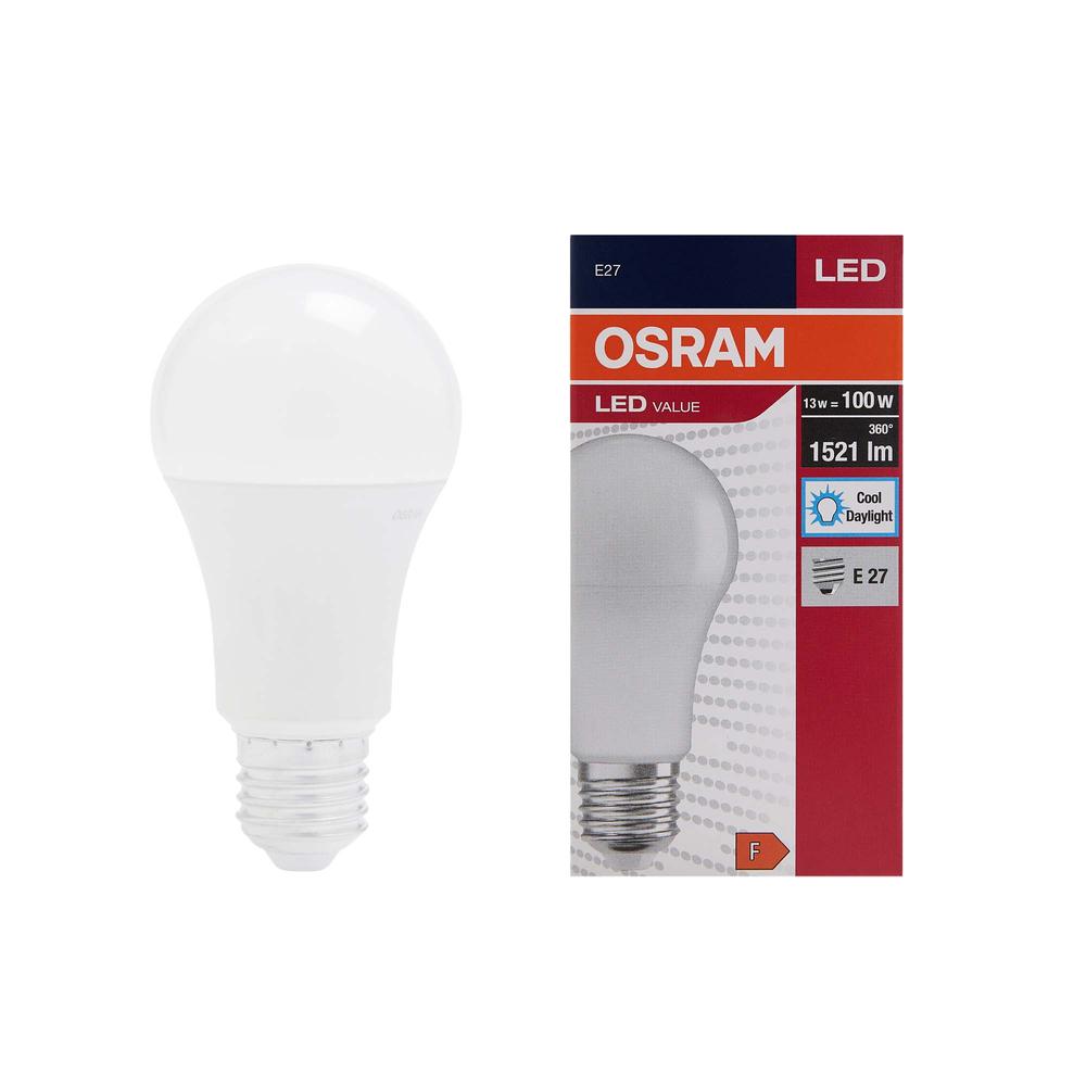 Osram Led Value Cla100 13 W / 865 E27 Beyaz Işık Ampul
