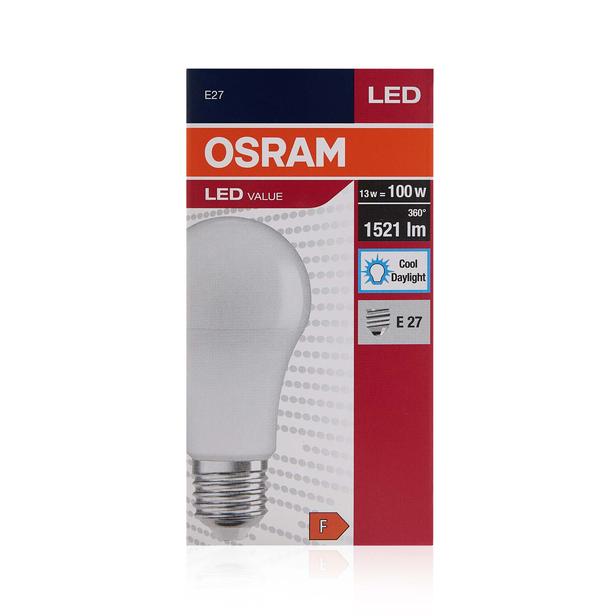  Osram Led Value Cla100 13 W / 865 E27 Beyaz Işık Ampul
